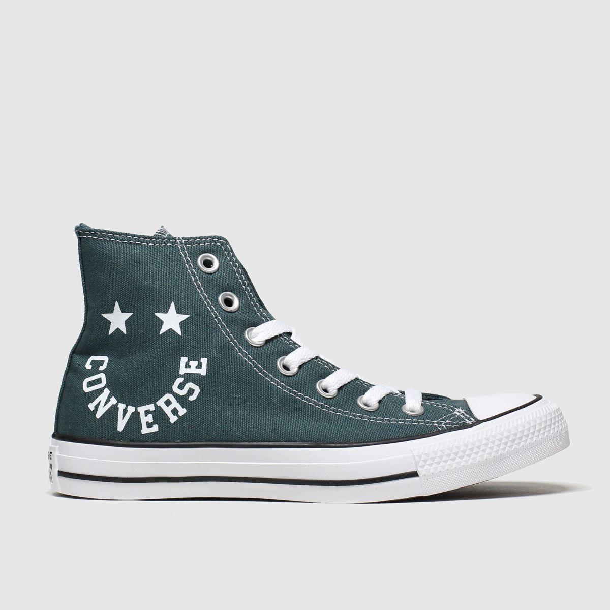 Converse Hi Smile Trainers in Dark Green (Green) | Lyst UK