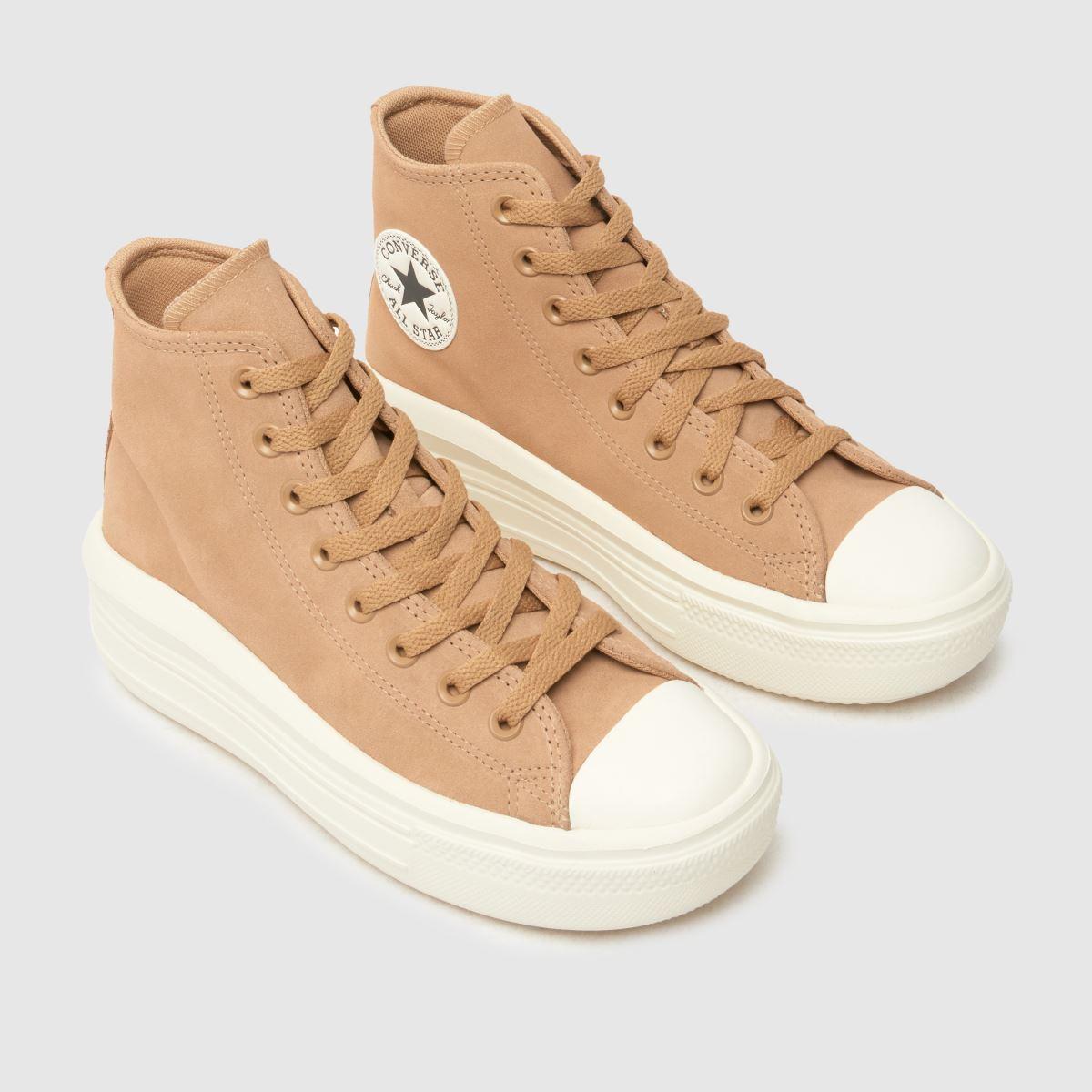 Converse All Star Move Trainers in Natural Lyst UK