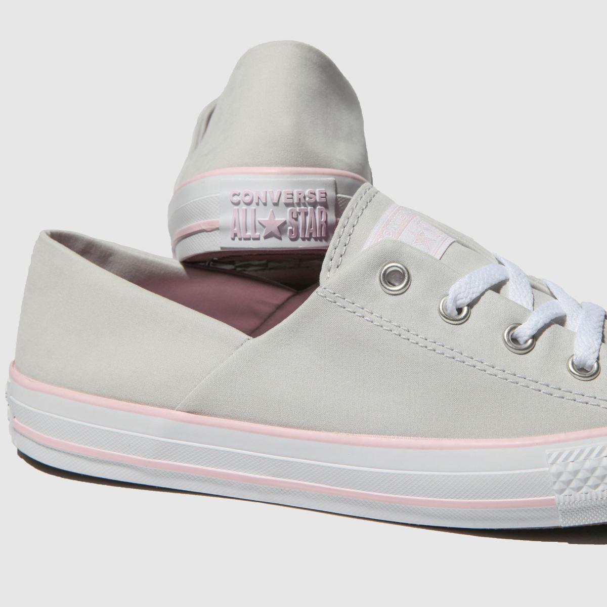 converse coral canvas ox trainers 