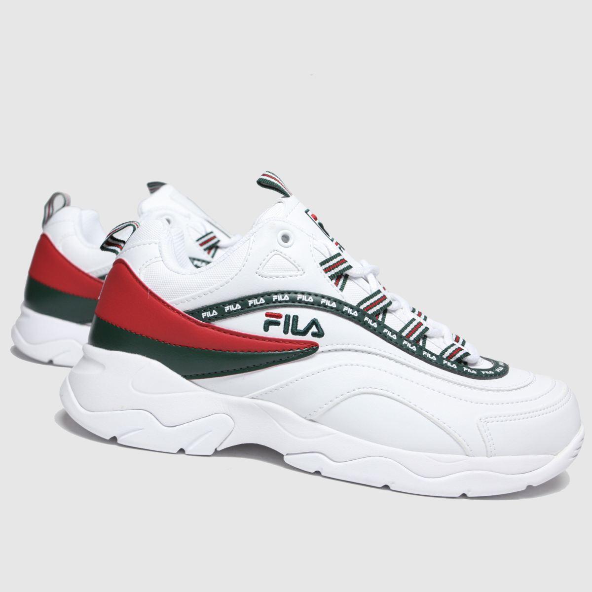 fila ray green