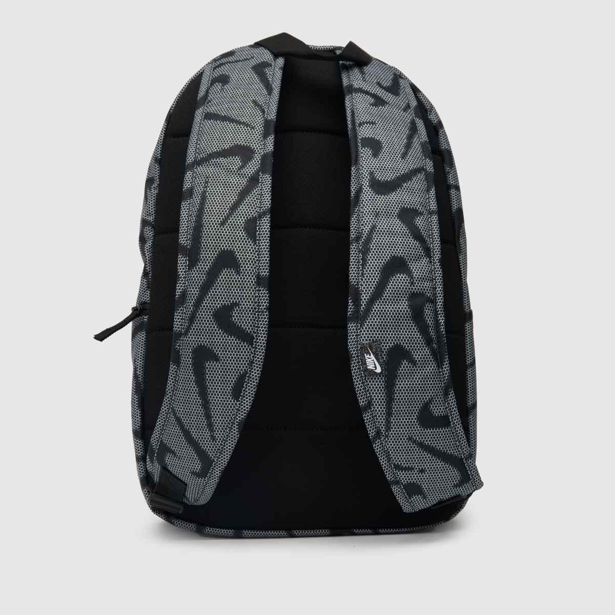 grey and black nike backpack