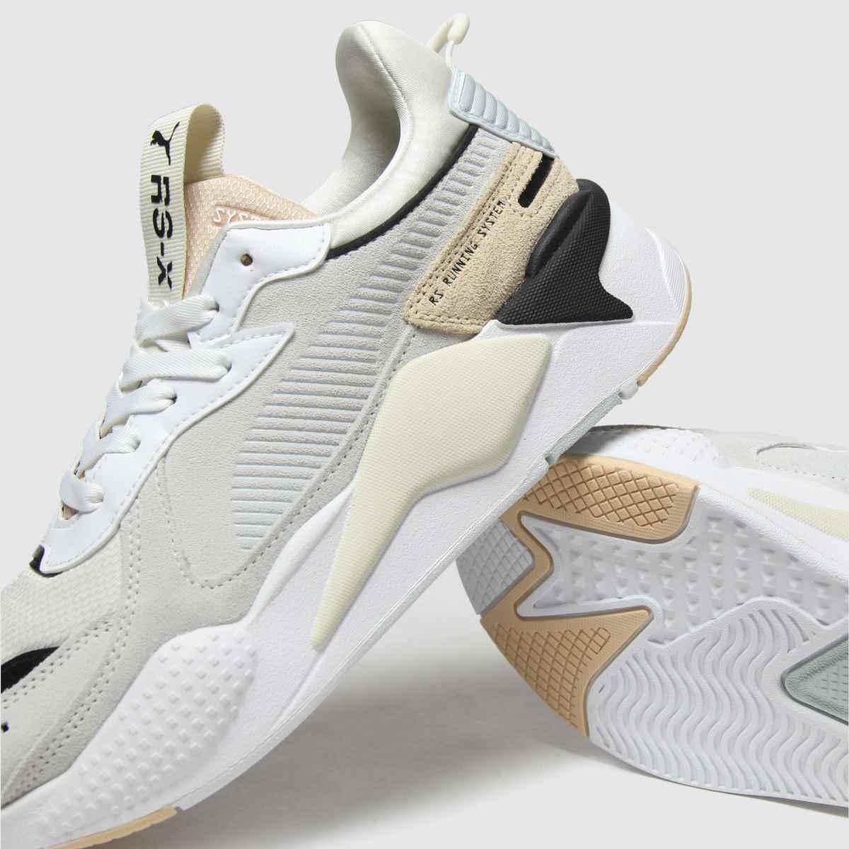 PUMA Suede White & Beige Rs-x Reinvent Trainers | Lyst UK