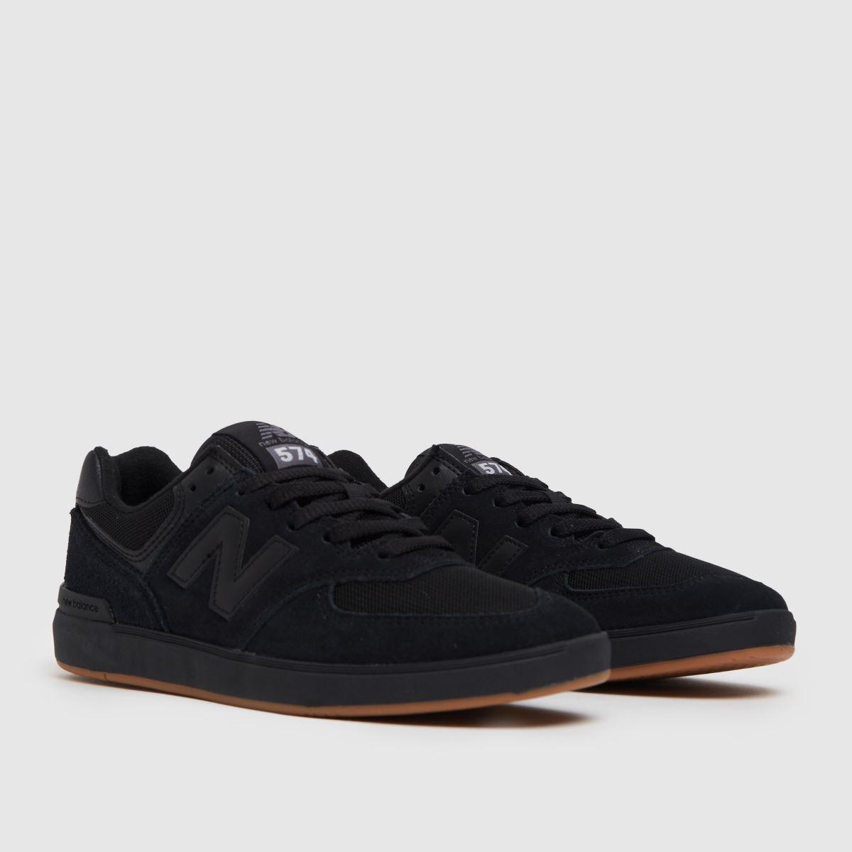 New Balance All Coasts 574 Trainers In in Black Lyst UK