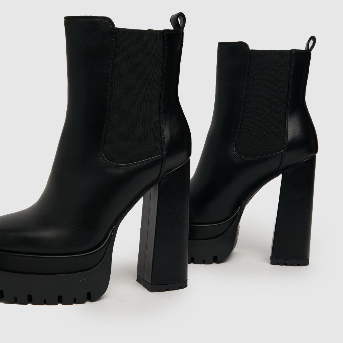 SIMMI Rox Heeled Chelsea Boots, Size: (Eu 39) in Black Lyst UK
