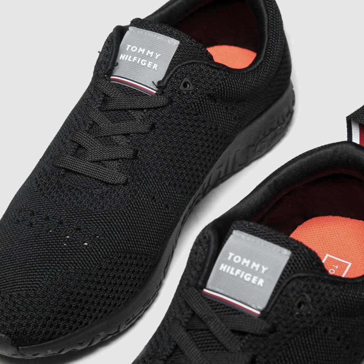tommy hilfiger corporate runner black