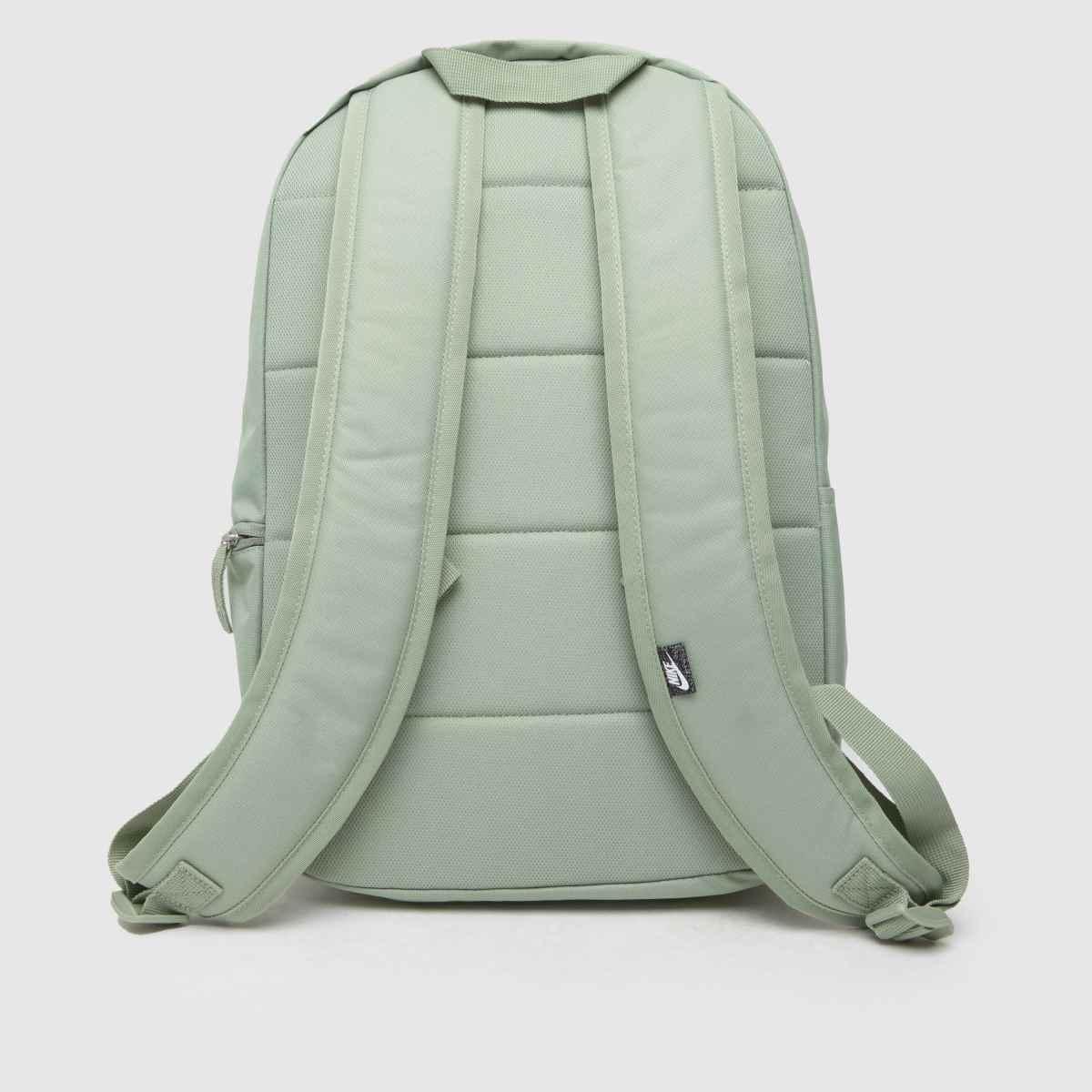 grey and green nike backpack