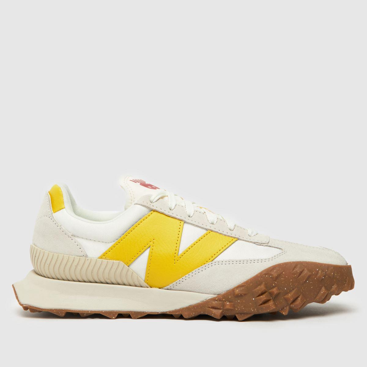 New Balance White & Gold Xc72 Trainers in Yellow for Men Lyst UK