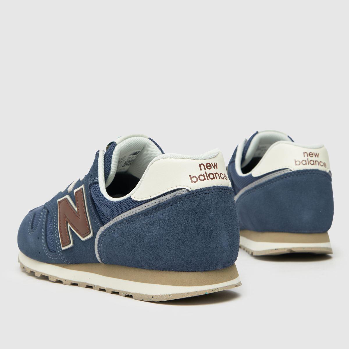New Balance 373 Trainers In Brown & Navy in Blue for Men | Lyst UK