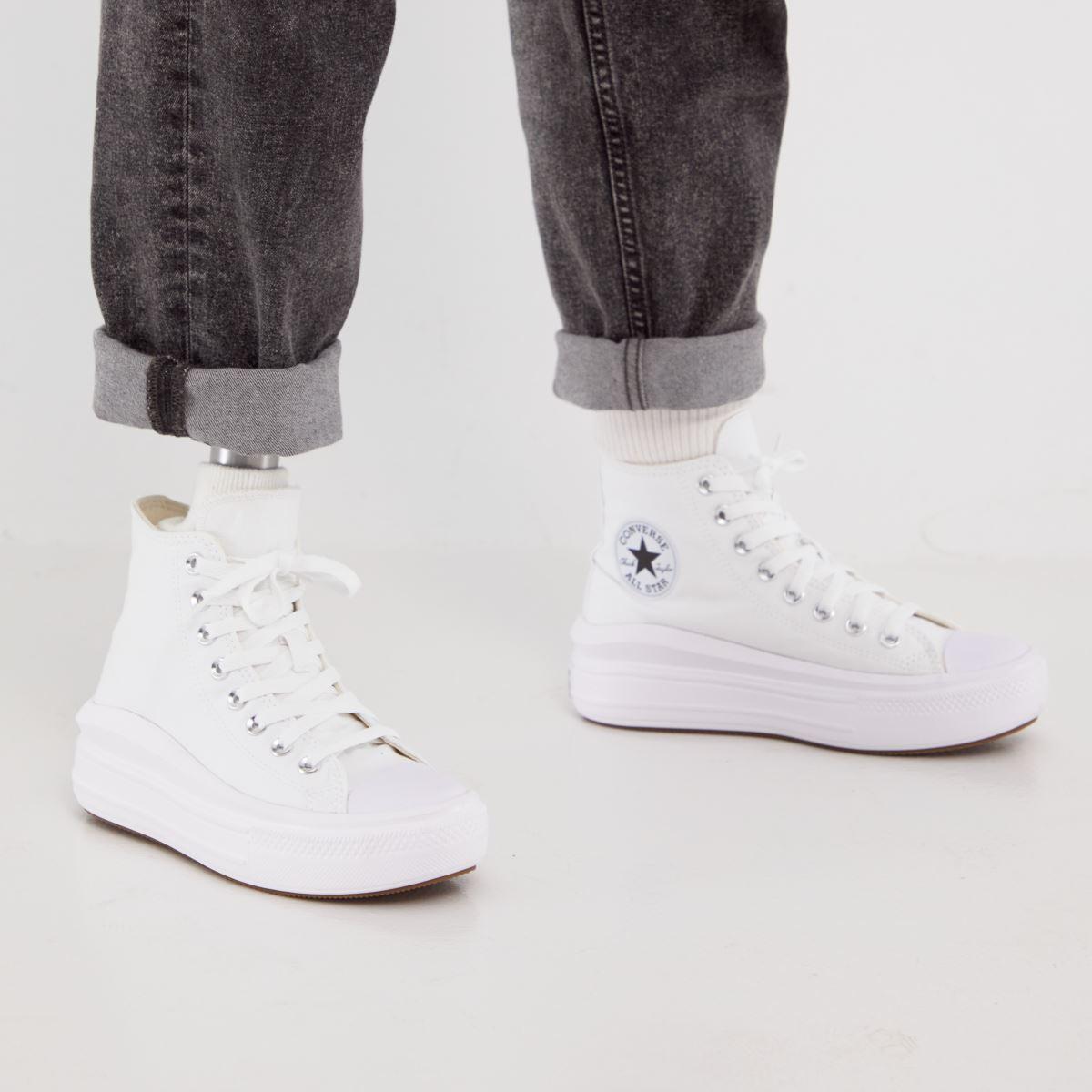 Converse Move Platform Hi Trainers in 