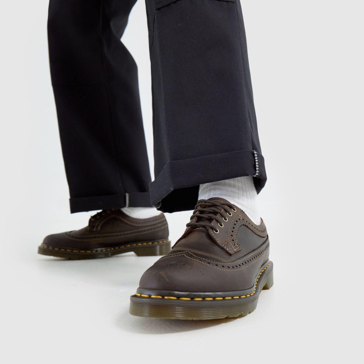 Martens 3989 Brogue Shoes in Brown for Men Lyst UK