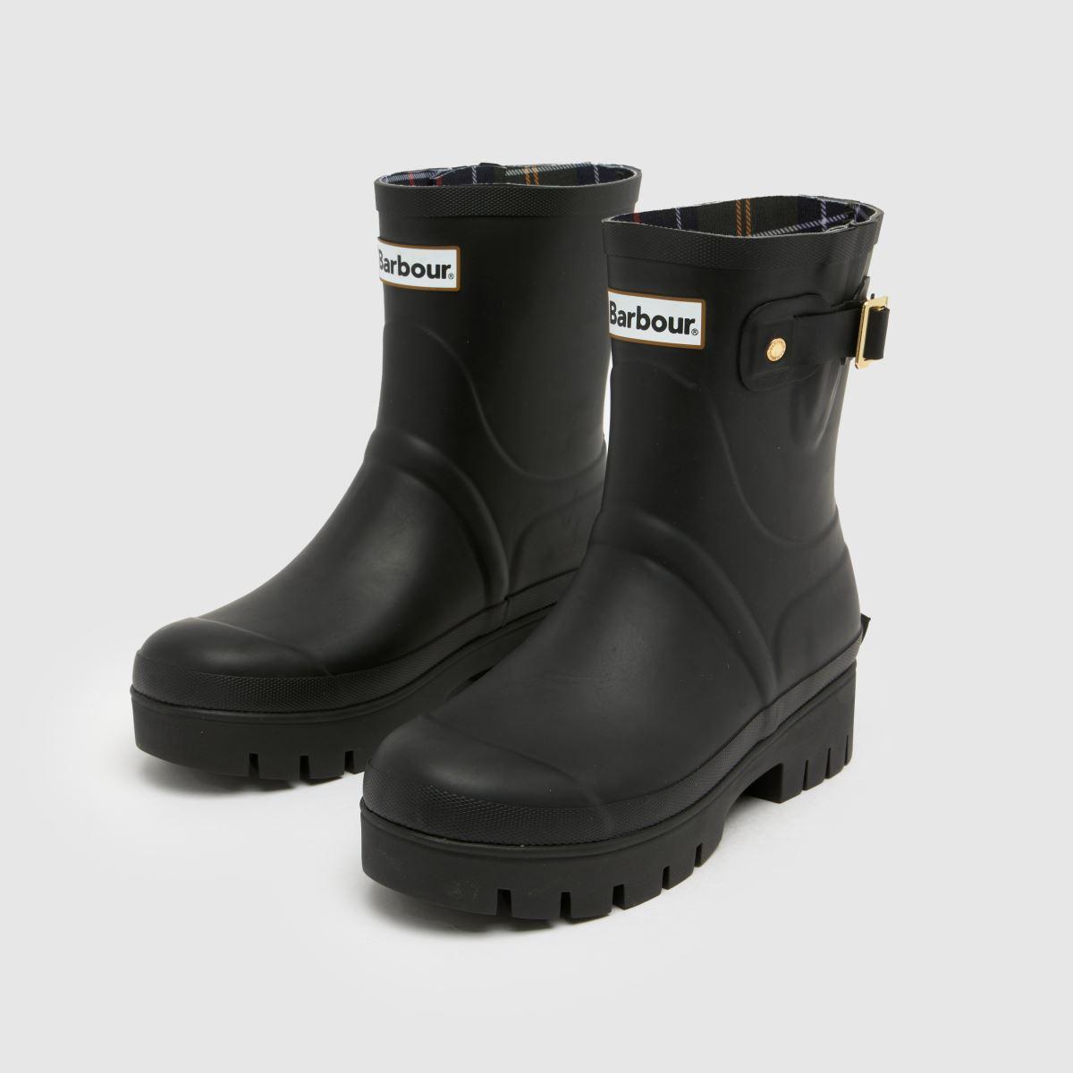 Barbour Raelynn Welly Boots, Size: (Eu 40) in Black Lyst UK