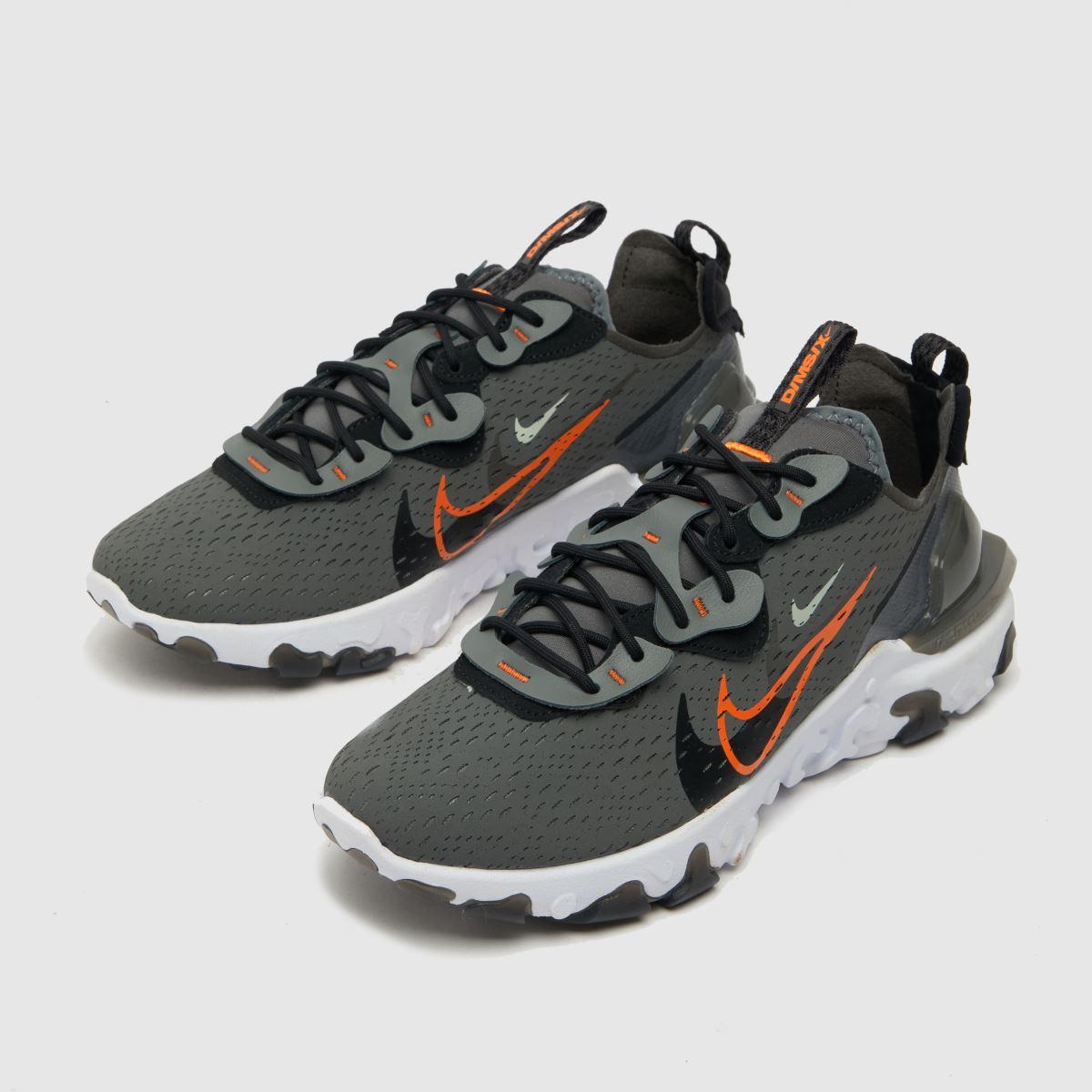 nike react vision grey orange