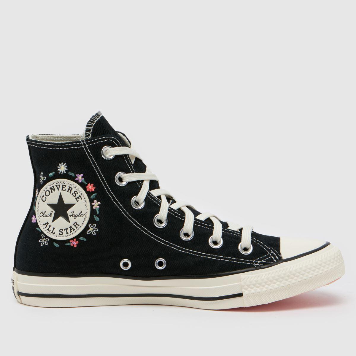 black high top converse schuh