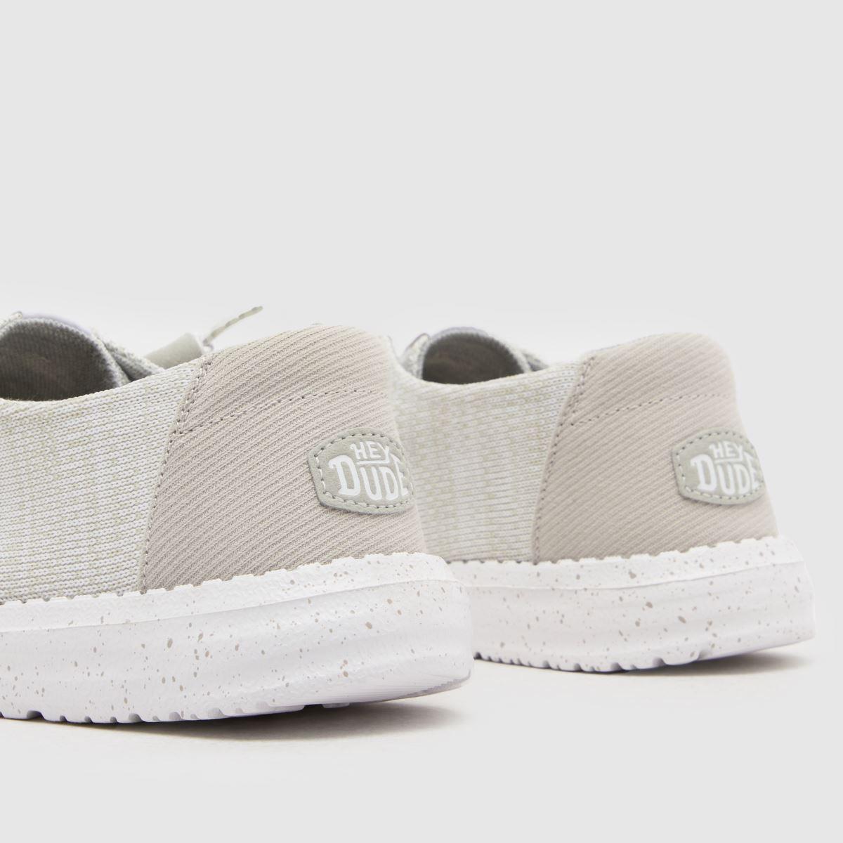 Hey Dude Wendy Sport Knit Trainers In in White Lyst UK