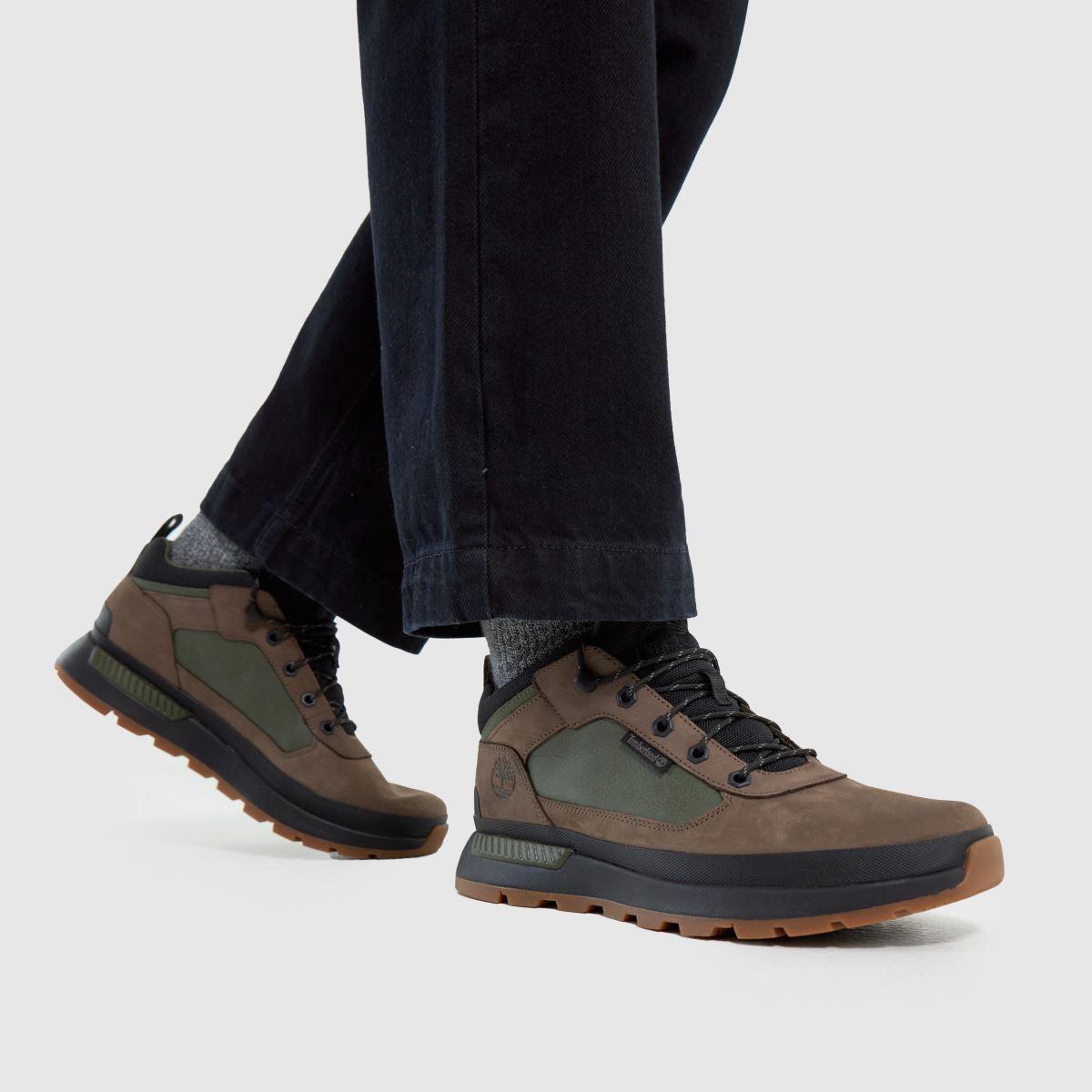 Trekker Boots Timberland Field Trekker Mid Brown Timberland Hiker