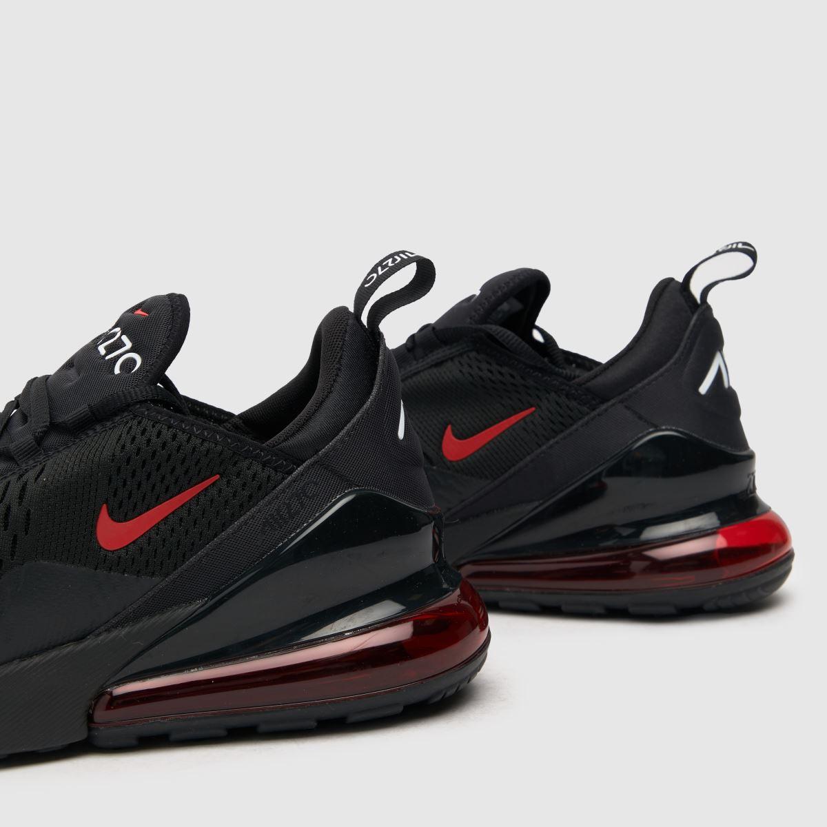 Nike Black & Red Air Max 270 Trainers in Blue for Men | Lyst UK