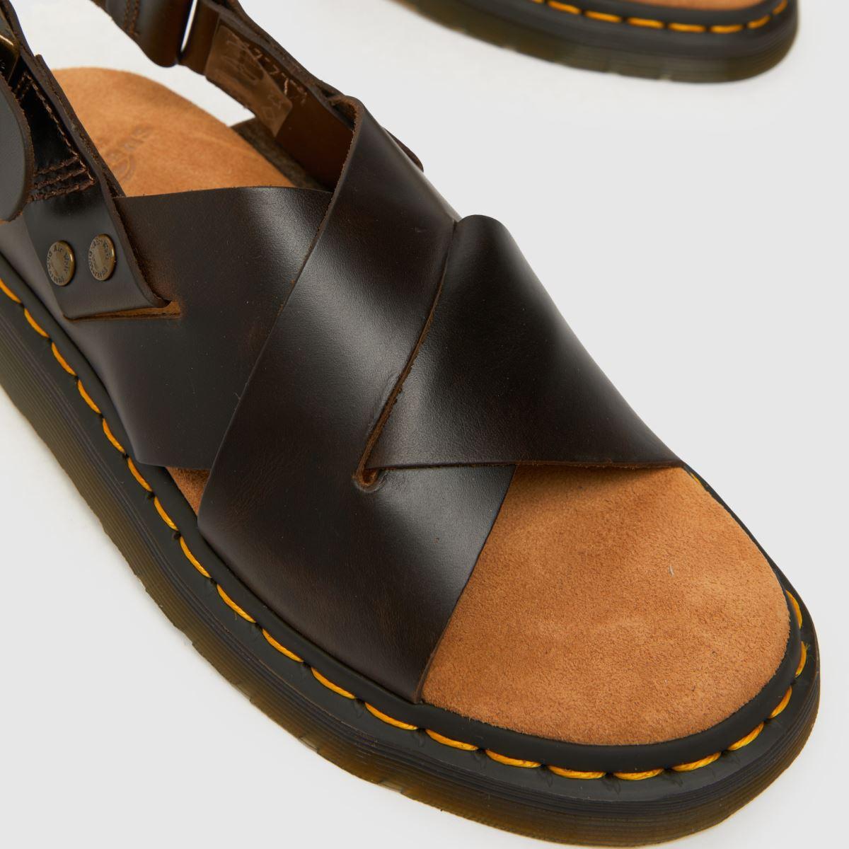 Martens Zane Sandals In in Brown Lyst UK