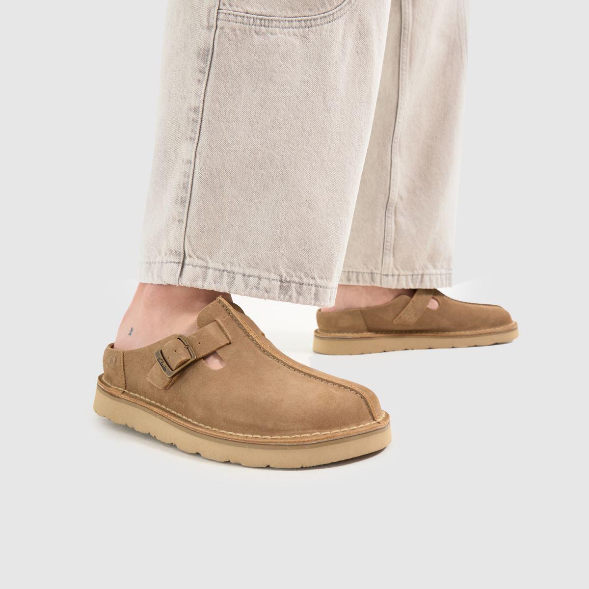 Clarks Solsbury Mule Sandals in Brown for Men Lyst UK