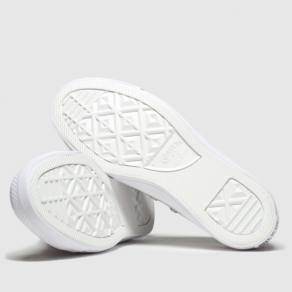 converse pale pink precious metals ox trainers