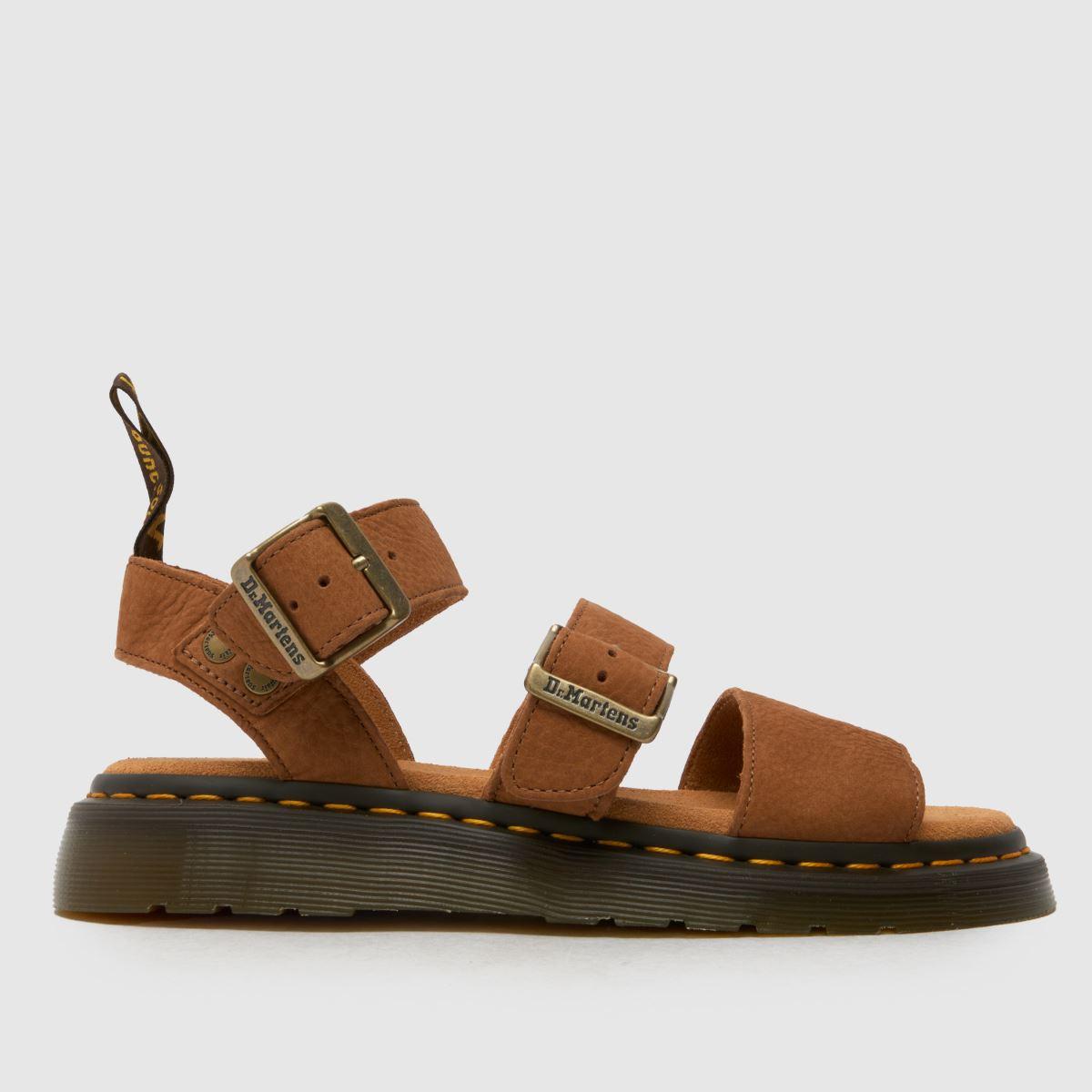 Martens Gryphon Sandals in Brown Lyst UK