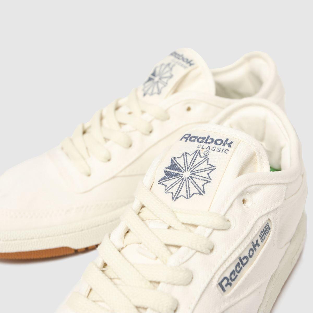 Reebok Cotton Club C Grow Trainers in White for Men - Lyst