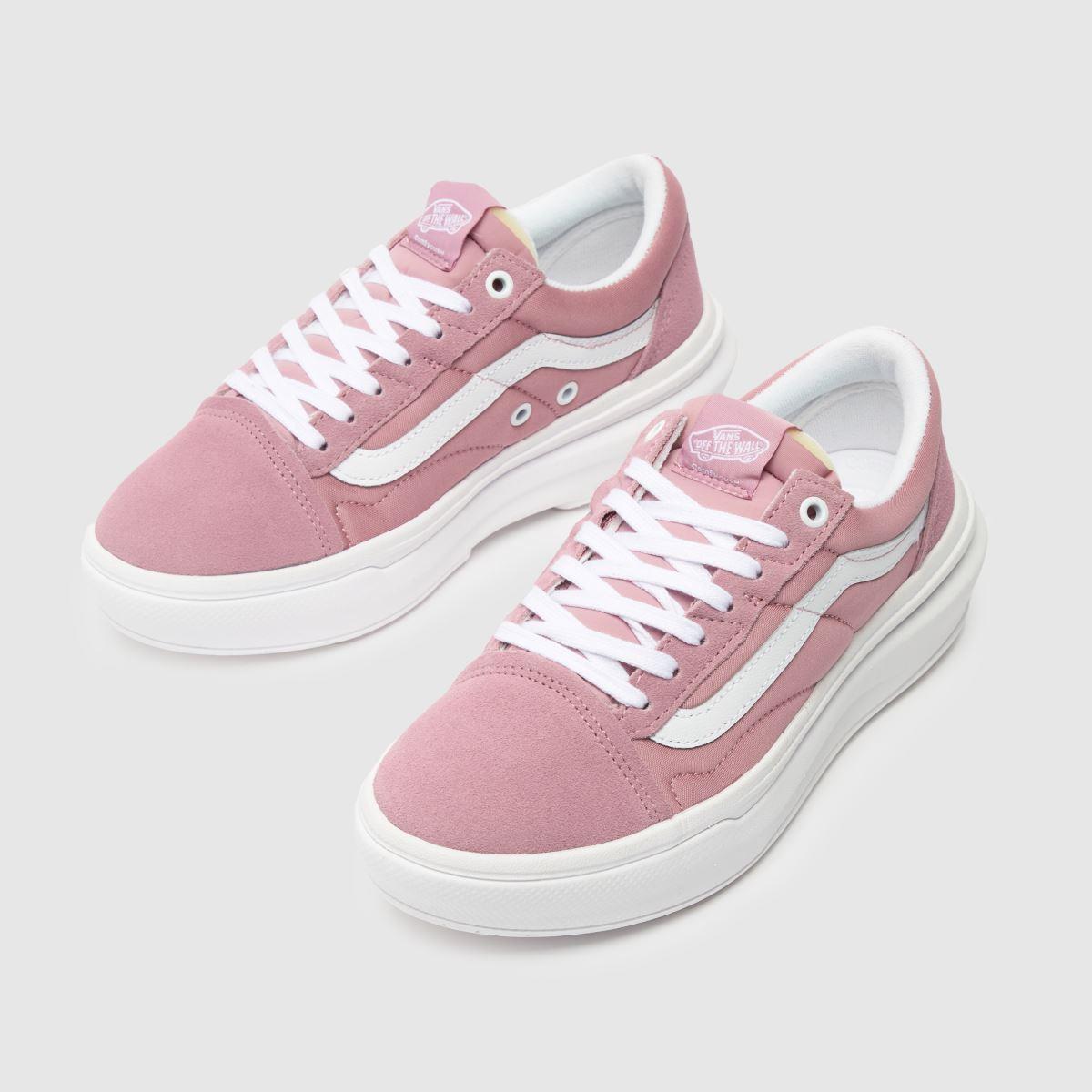 Pink vans sneakers 2025