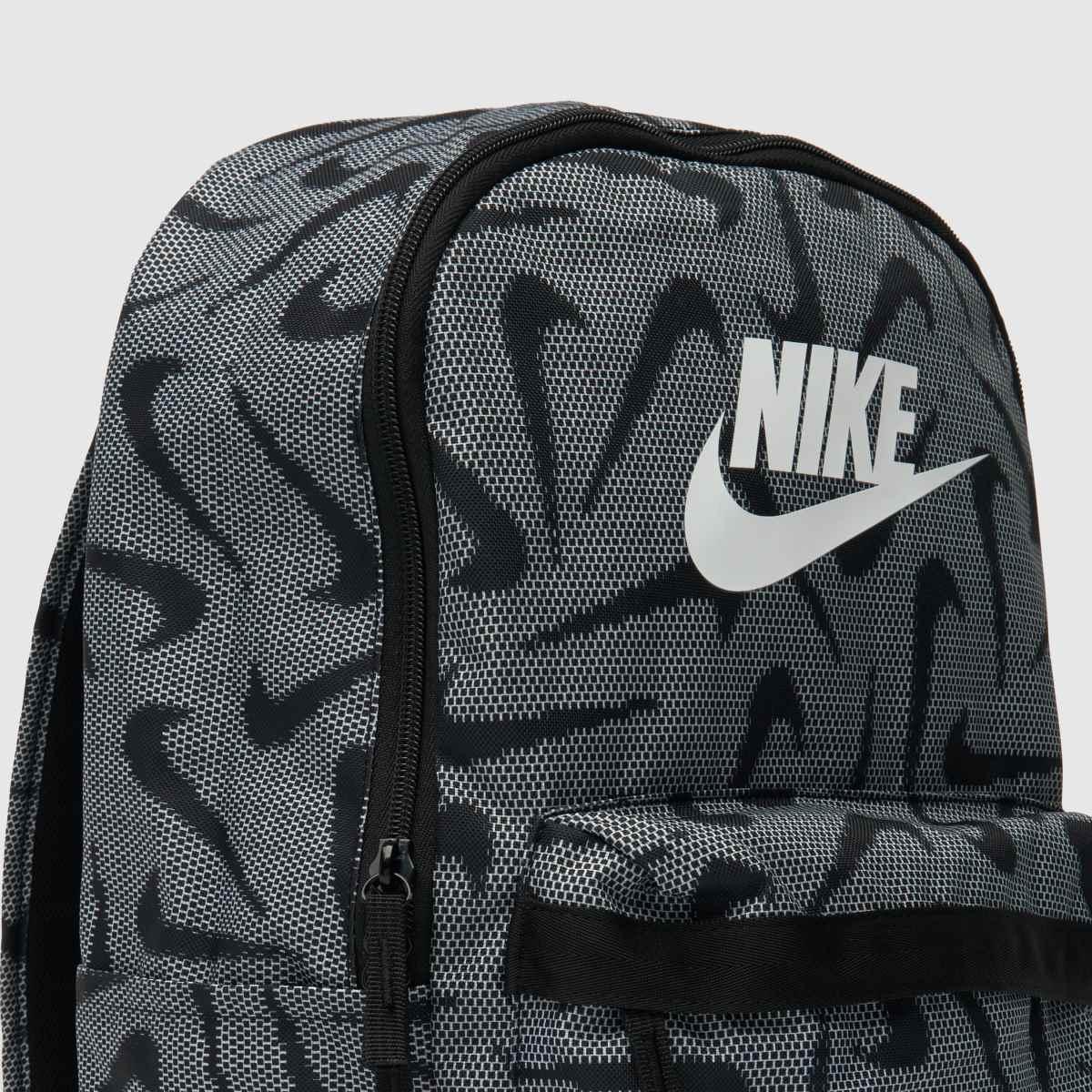 black and grey nike backpack
