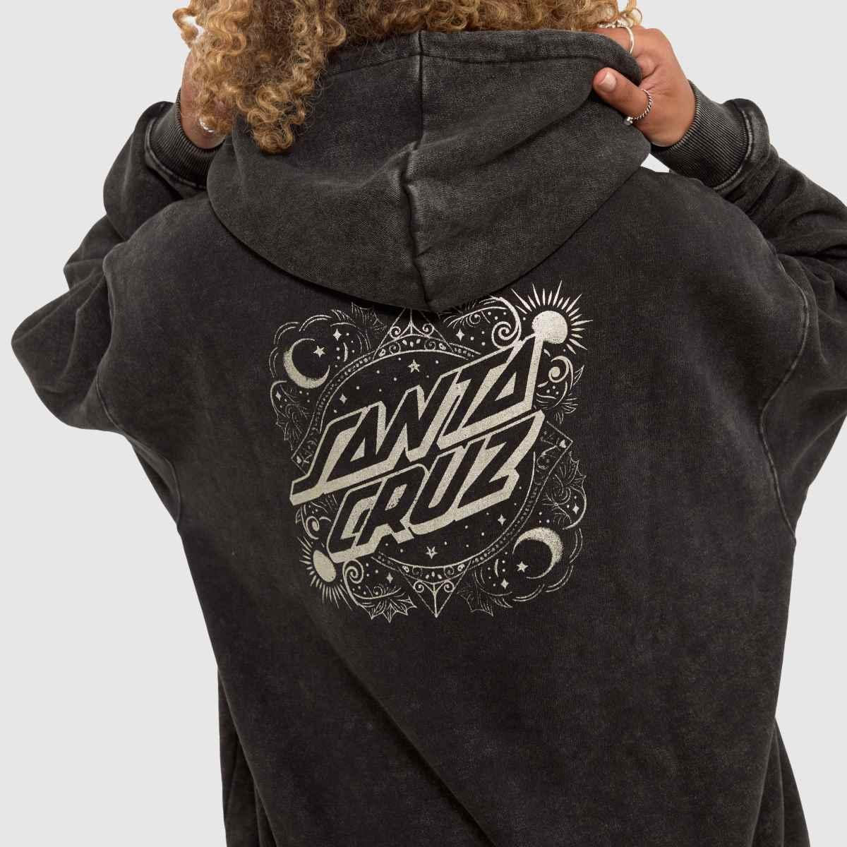 Santa Cruz Ornate Dot Hoodie In in Black Lyst UK