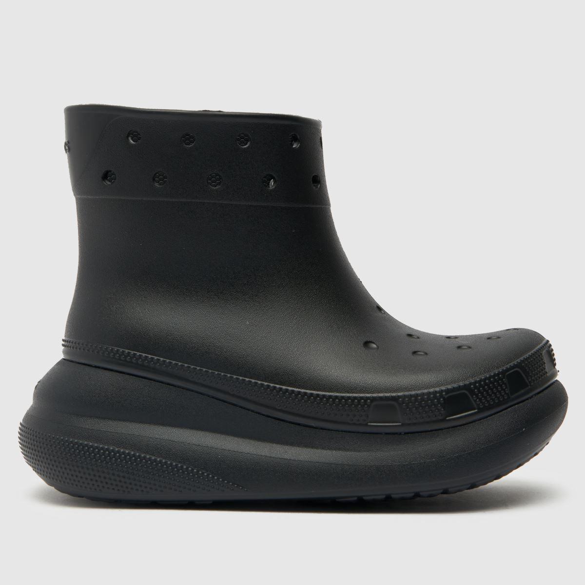 Crocs™ Classic Crush Rainboot Boots in Black | Lyst UK
