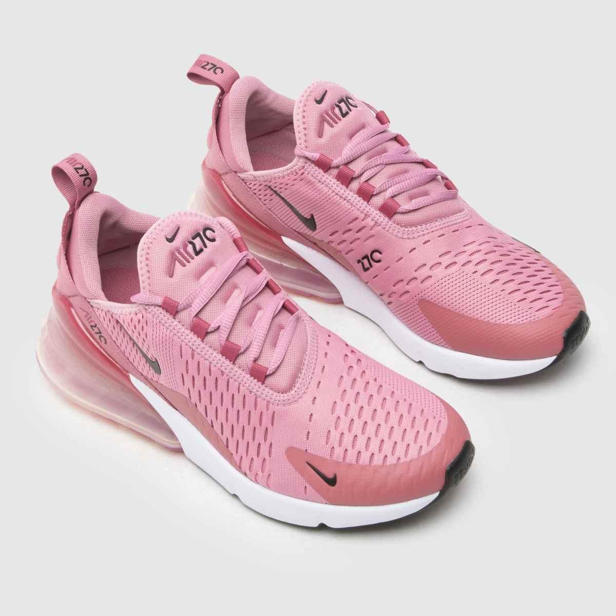 pink air max trainers