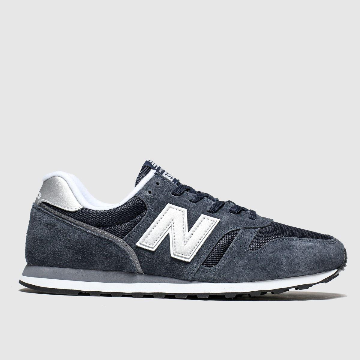 New Balance Suede Navy \u0026 Silver 373 V2 
