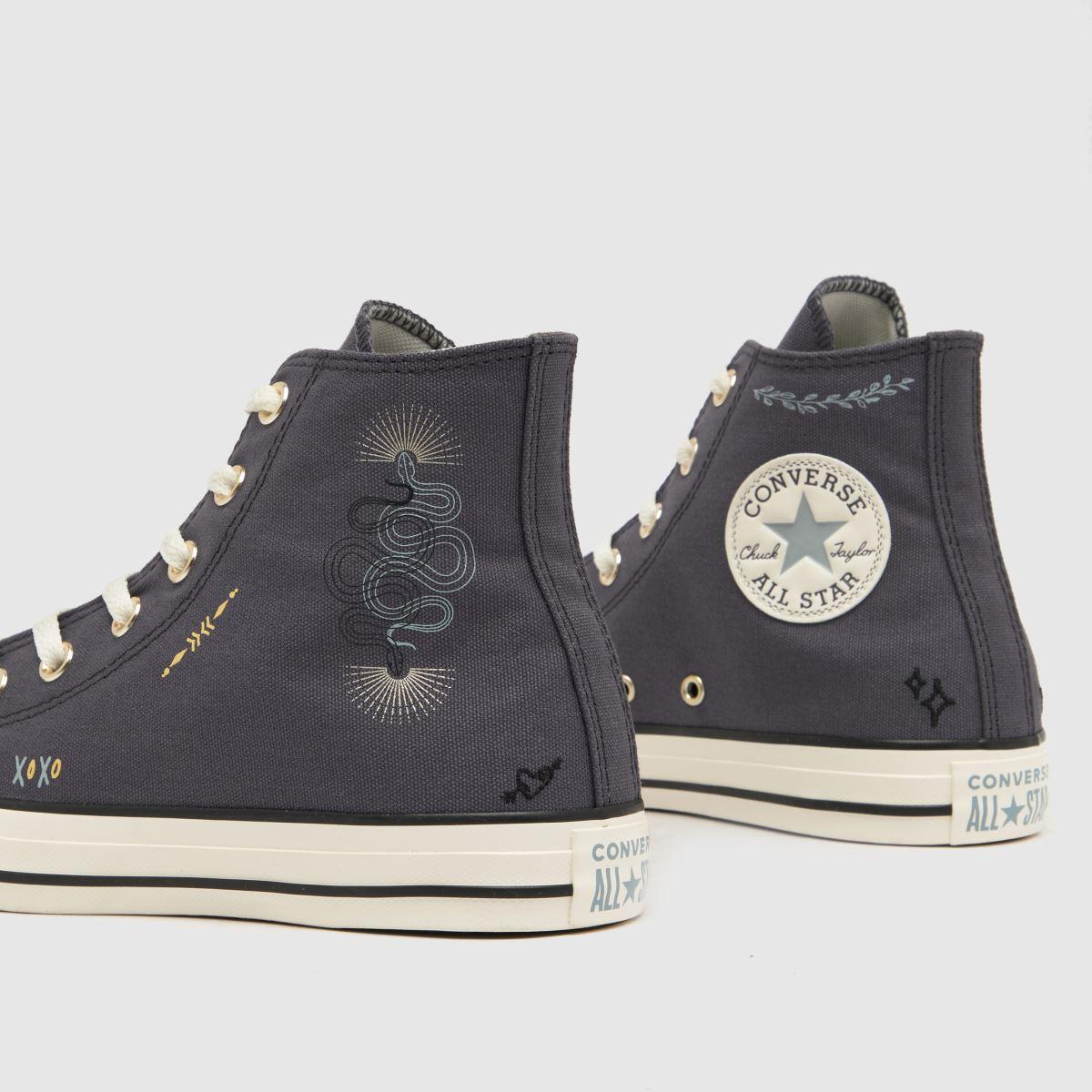 Converse All Star Hi Tiny Tattoos Trainers In in Blue Lyst UK