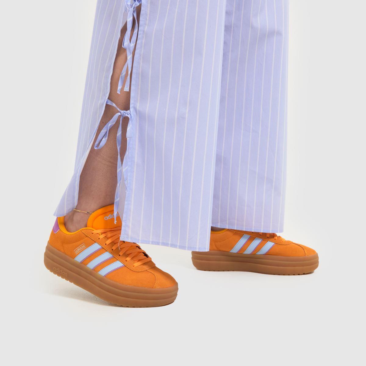 adidas Vl Court Bold Trainers In in Orange Lyst UK
