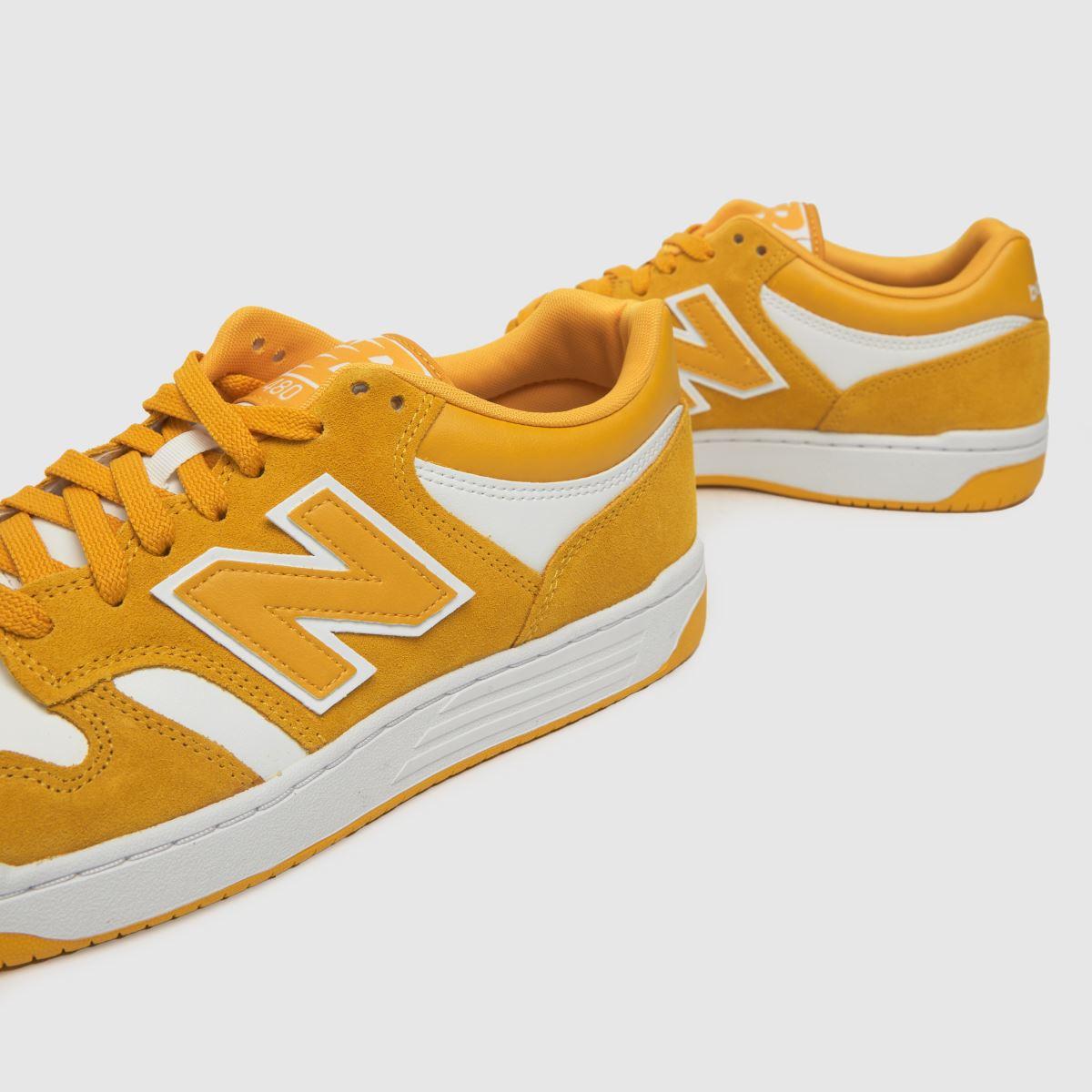 New Balance 480 Trainers In White Gold in Yellow for Men Lyst UK