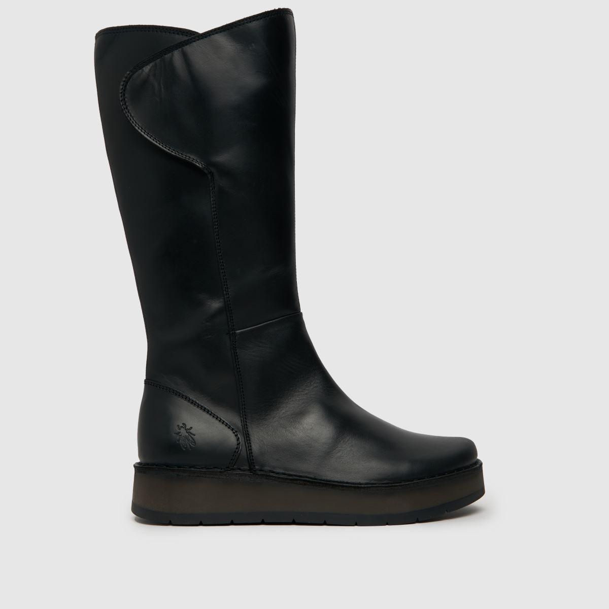 Fly London Ladies Rhea Knee High Boots in Black Lyst UK