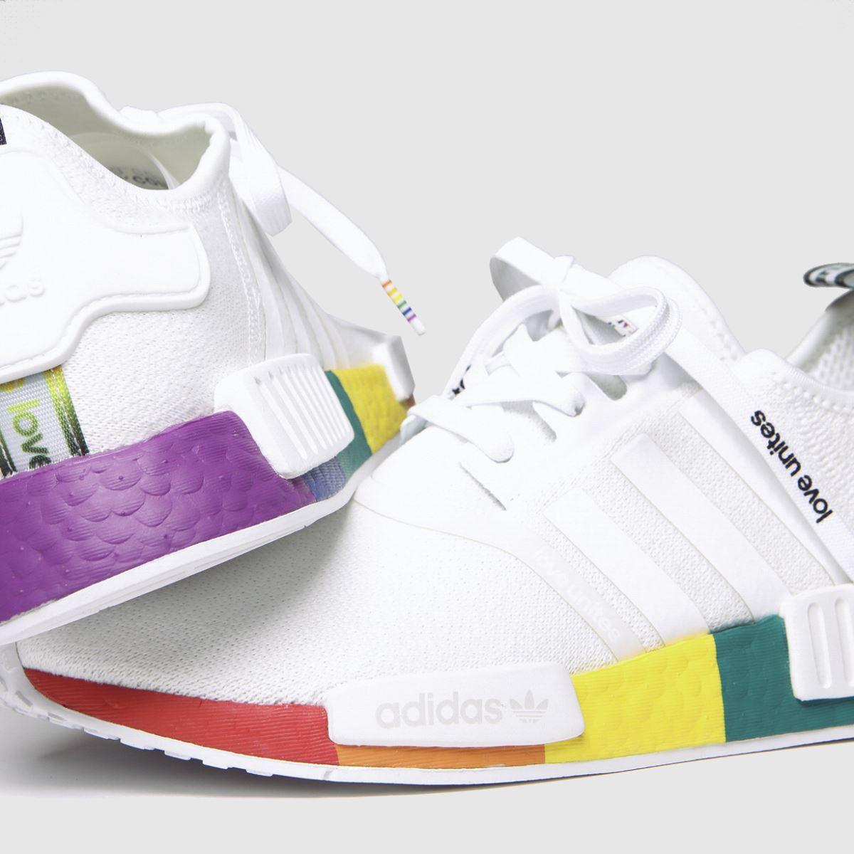 adidas Lace Nmd_r1 Pride Shoes in 