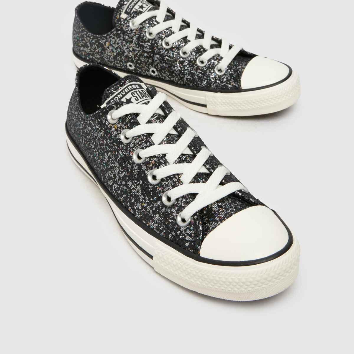 Converse All Star Ox Trainers in Black Lyst UK