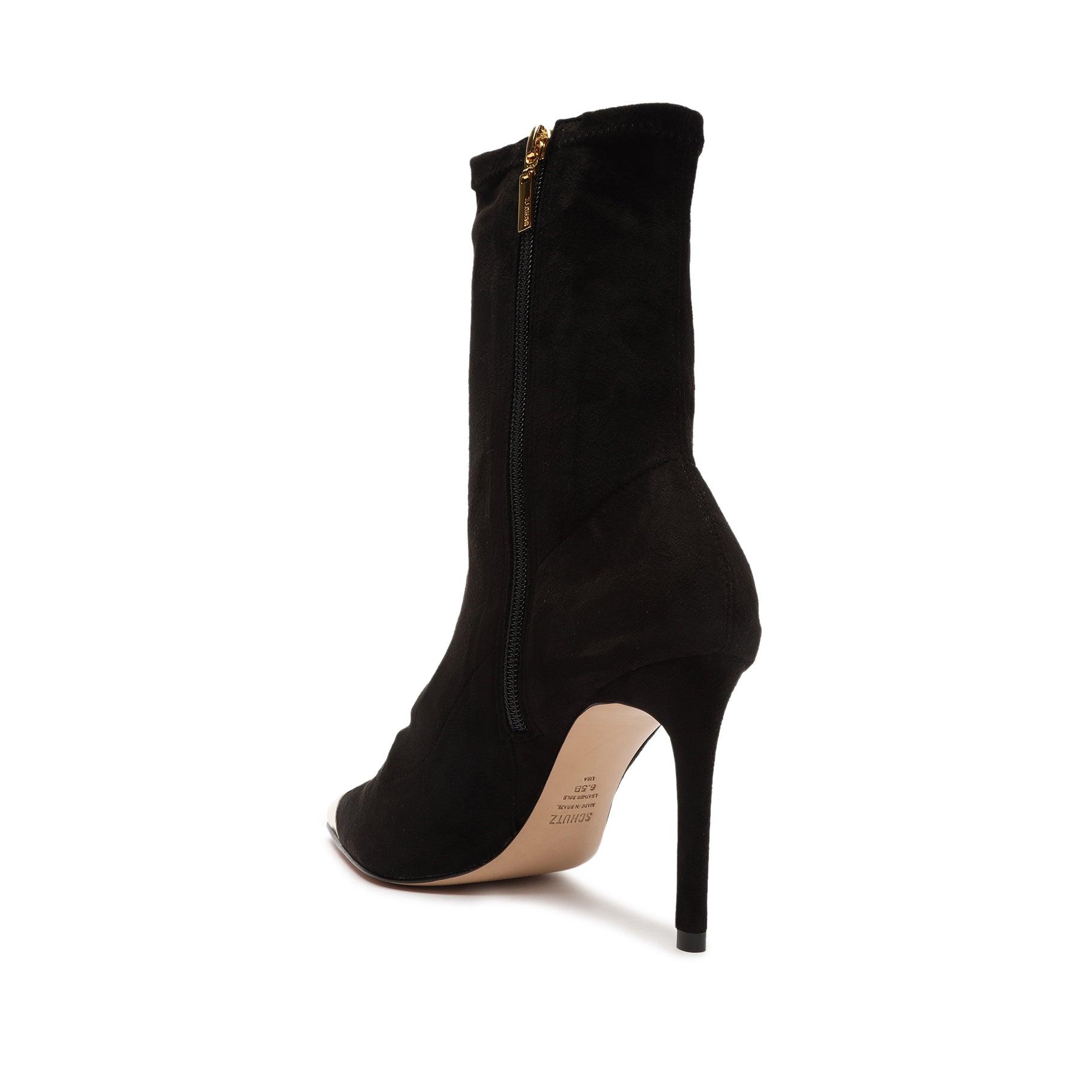 SCHUTZ SHOES Luh Stretch Bootie in Black Lyst