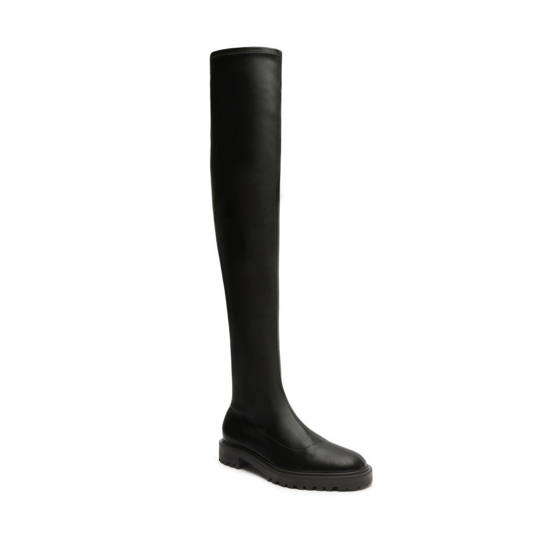 SCHUTZ SHOES Rebel Nappa Leather Boot in Black | Lyst