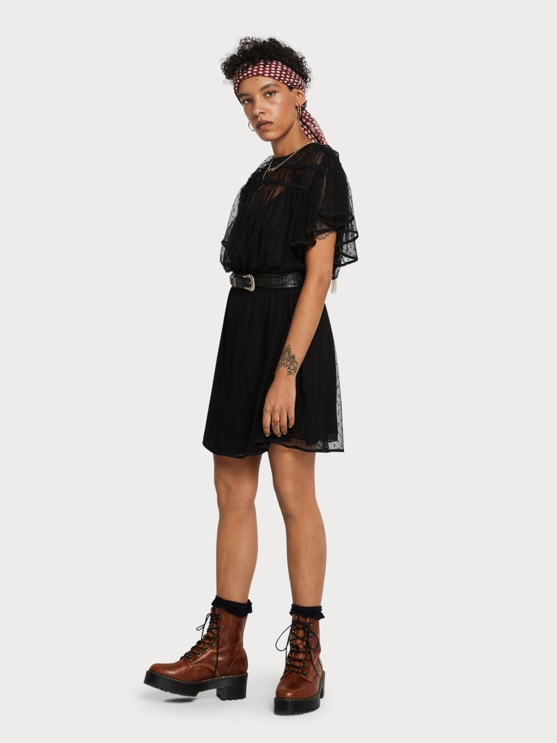 polka dot party dress