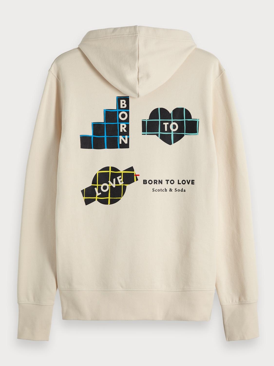 scotch and soda born to love hoodie