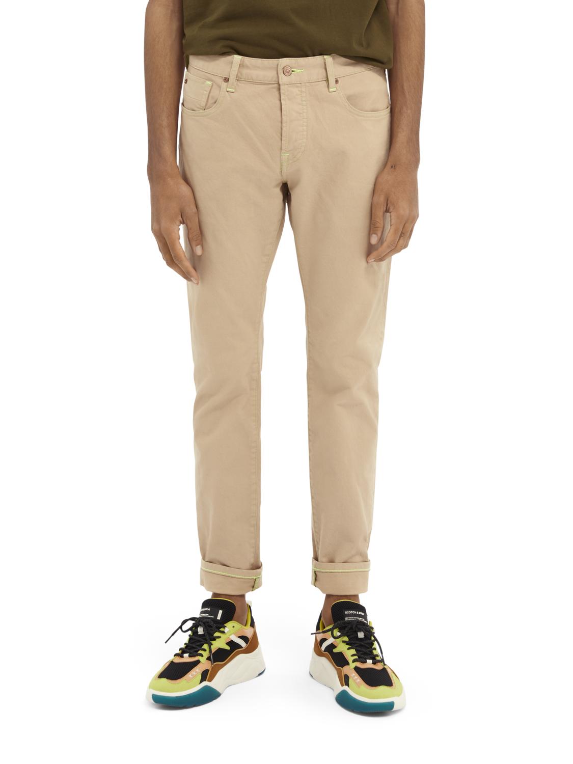 Scotch & Soda Ralston Contrast Stitched Jeans ─ Pants in Natural for Men |  Lyst