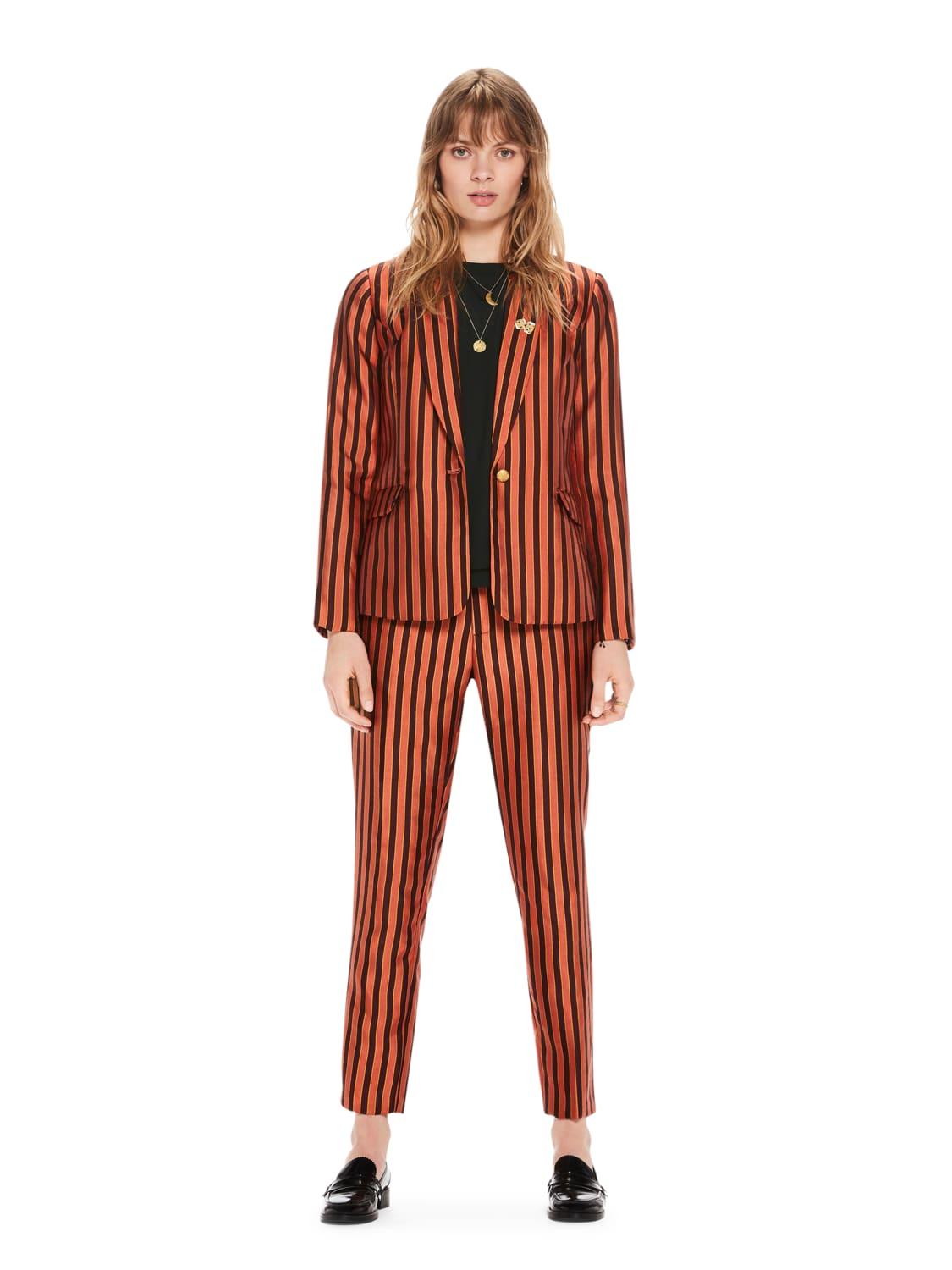 scotch and soda striped blazer