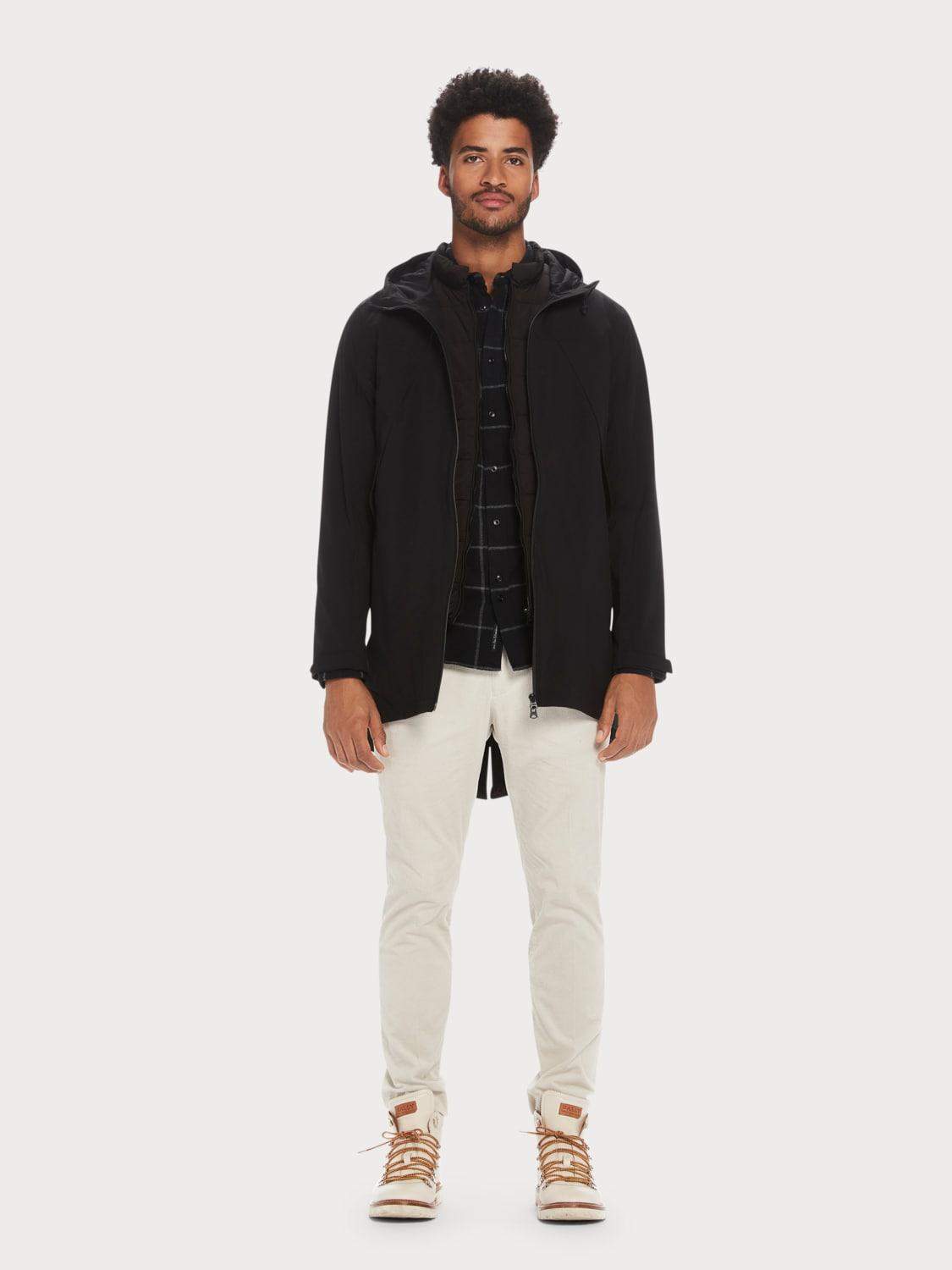 scotch and soda waterproof parka