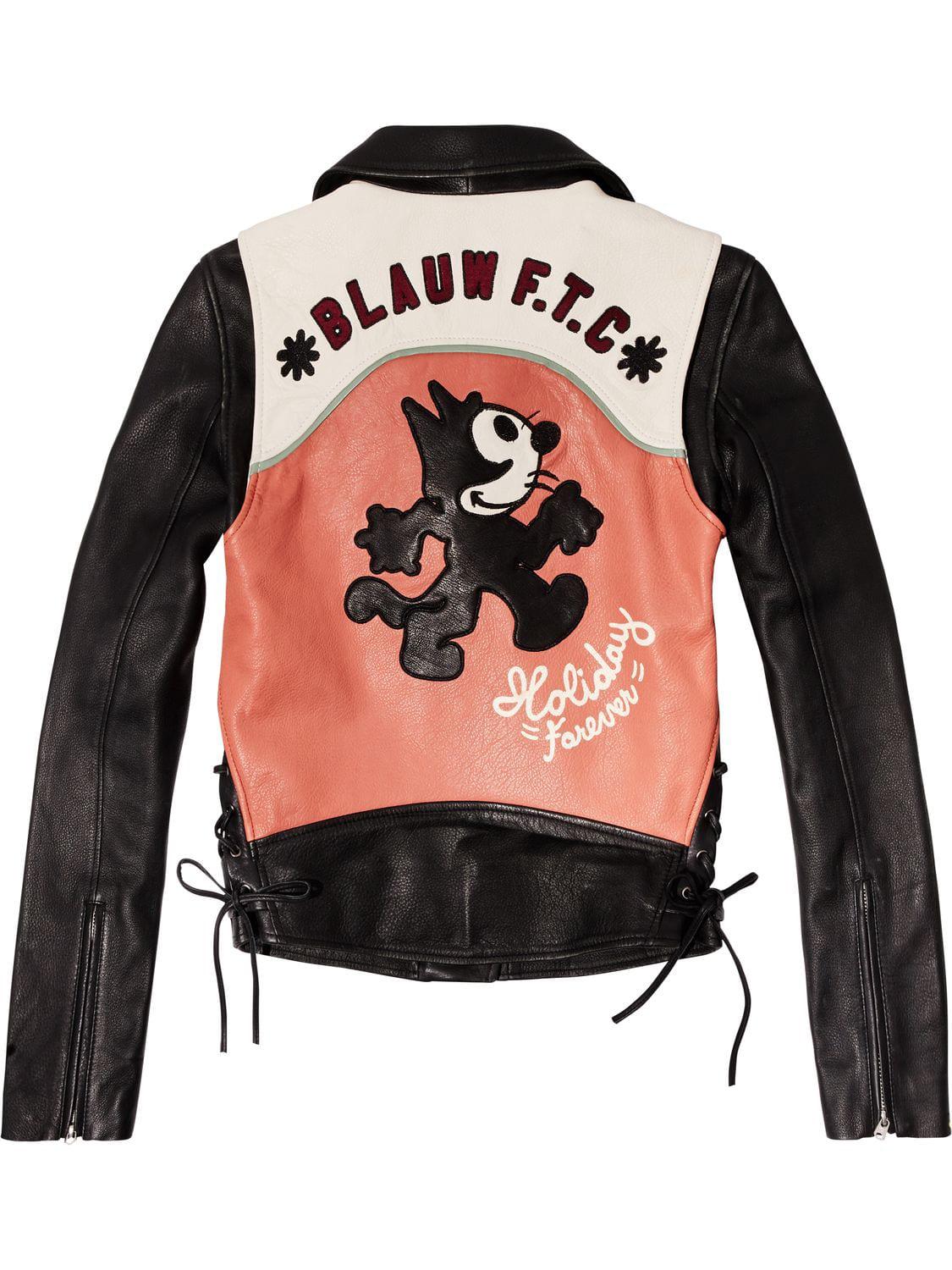 Statement Leather Biker Jacket Felix 