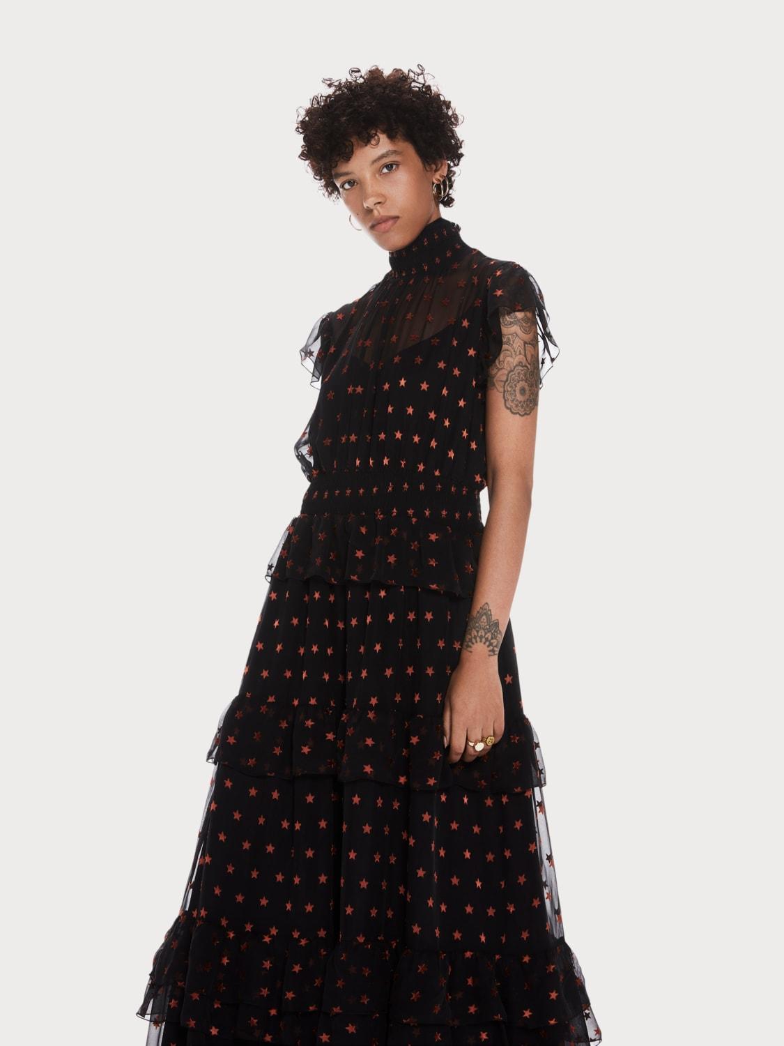 scotch and soda maxi dress