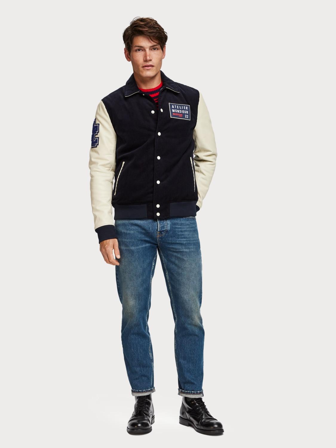 Scotch \u0026 Soda Varsity Jack in het Blauw 