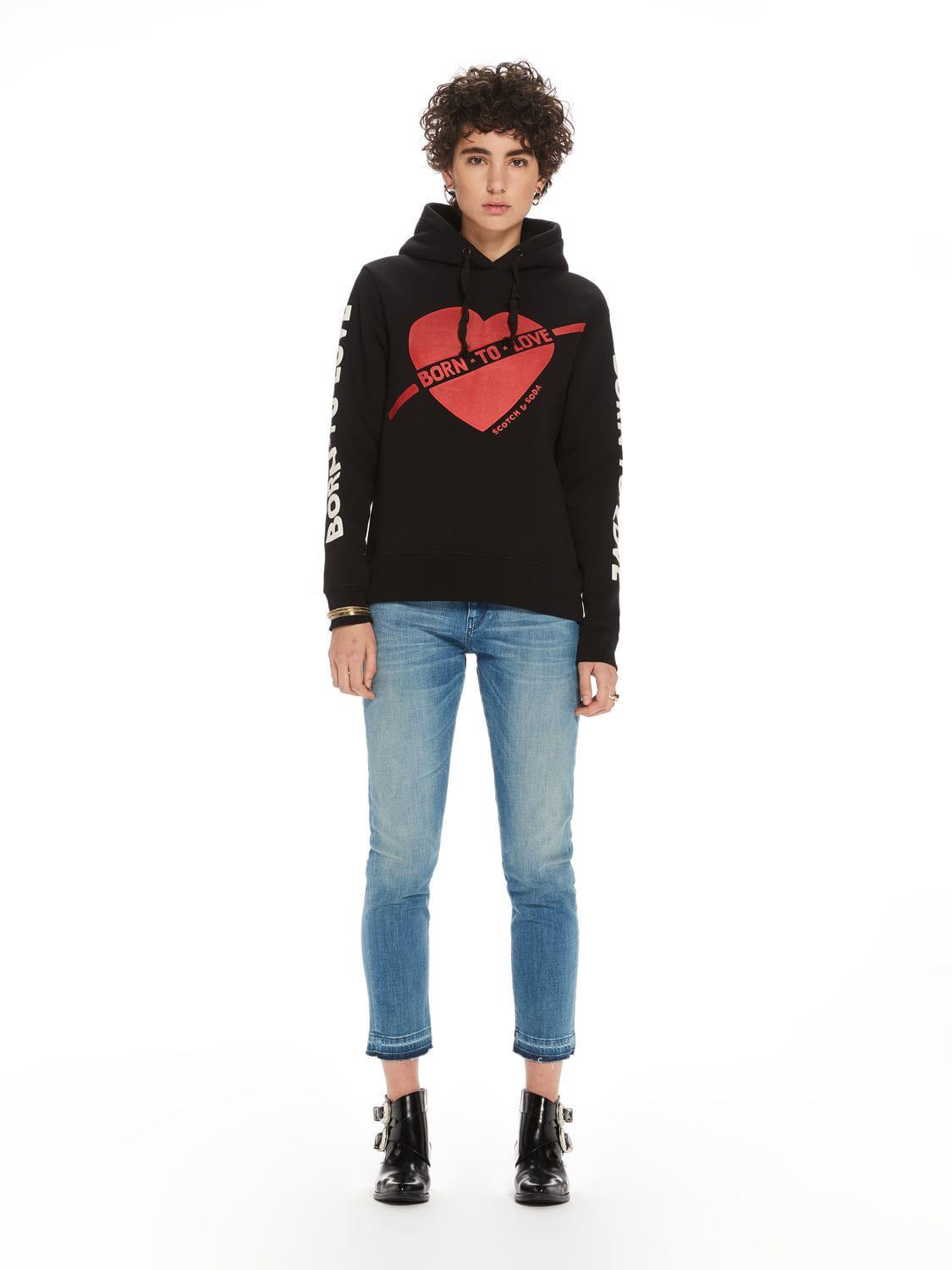 scotch and soda born to love hoodie