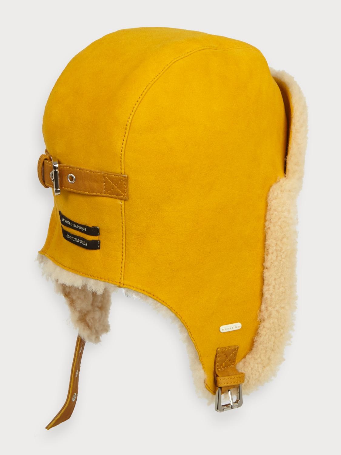 Scotch \u0026 Soda Shearling Trapper Hat in 
