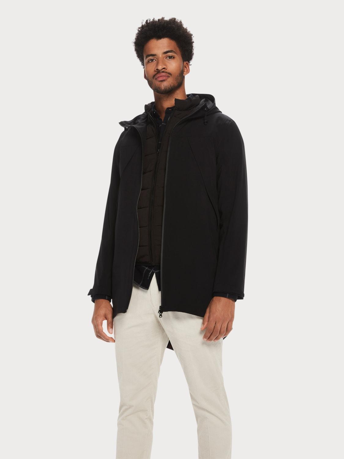scotch and soda waterproof parka